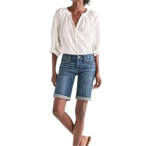 Lucky Brand Denim Blue Bermuda Shorts